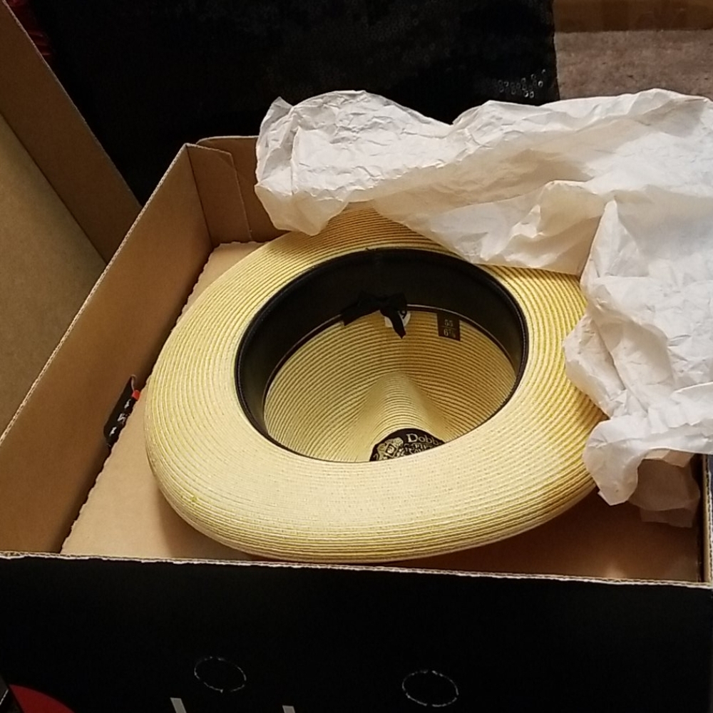 DOBBS "ELDORADO" STRAW HAT